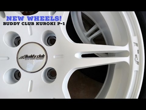 Buddy Club Kuroki P-1 F91 Wheels | 15x7 +40 JDM | Track Stance