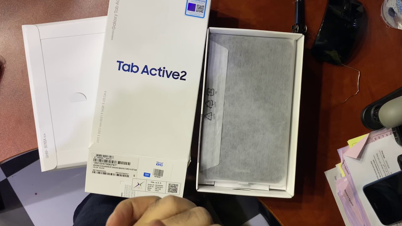 How to install SIM card and battery in your new Samsung Galaxy tab Active 2