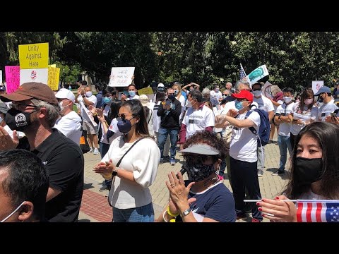 Hundreds gather at Unity Against Hate rally at California State Capitol