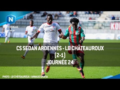 J24 : CS Sedan Ardennes - LB Châteauroux (2-1), le résumé
