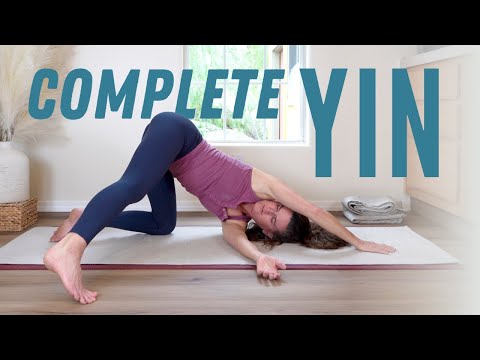 75 Minute Complete Yin Yoga Class With Background Music || Devi Daly Yoga