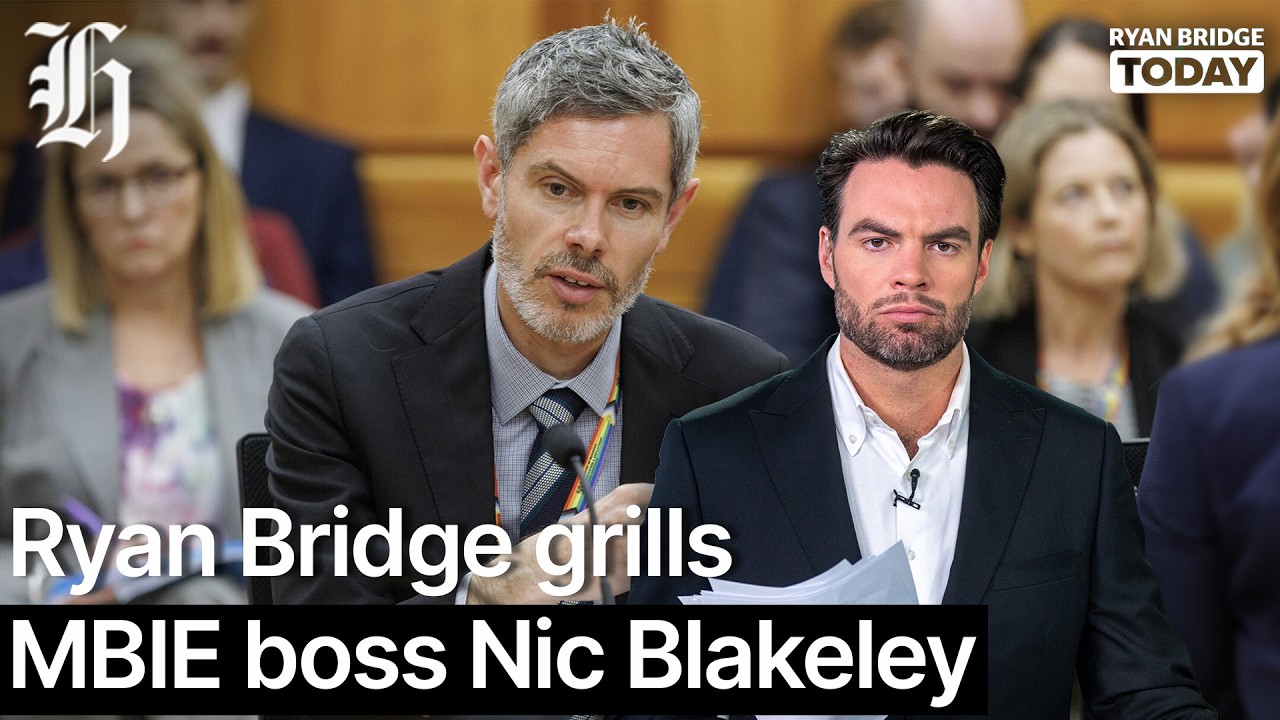 'Did you lie to Parliament?' Ryan Bridge grills MBIE boss Nic Blakeley | Ryan Bridge TODAY