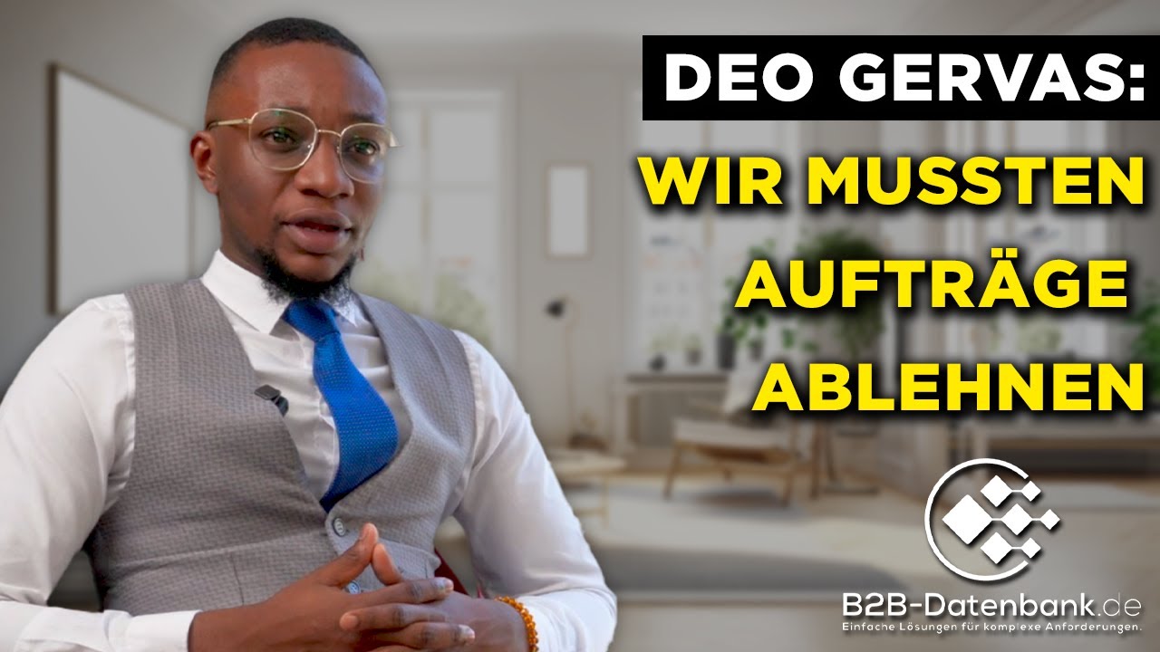 Agenturerfolg: Deo Gervas