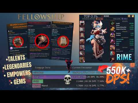 TOP 0,1% RIME BUILD GUIDE ALLE LEGENDÄREN • TALENTE • EDELSTEINE