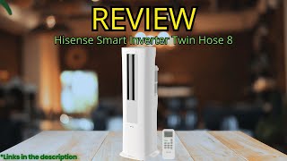 Hisense Smart Portable AC with Heat & Cool 🔥❄️ | 8000 BTU Twin Hose Tower Review 2025