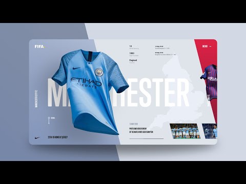 UI Design Tutorial | Football Web UI In Adobe XD | WebDesignGeek