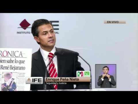 Peña Nieto - Resumen del Primer Debate Presidencial 2012