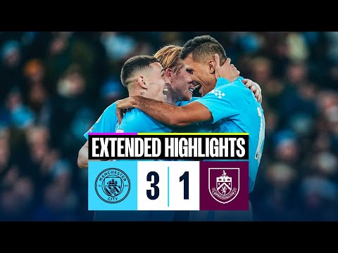 Resumen de Manchester City vs Burnley Matchday 22