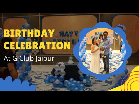 Shaivya Tiwari 3rd Birthday Celebration & Cake Cutting at G Club Jaipur,  Video 23 July 2021