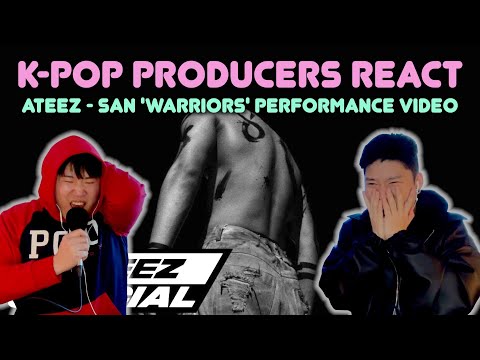 Musicians react & review ♡ ATEEZ - SAN 'Imagine Dragons - Warriors' Performance Video