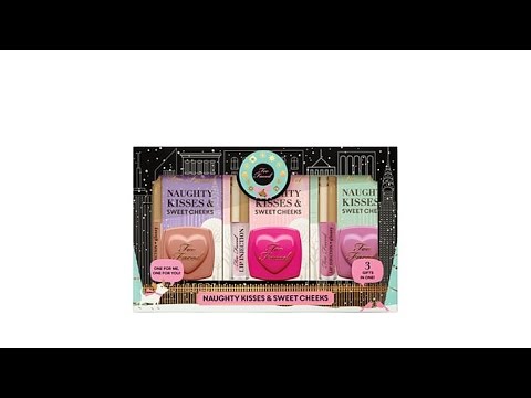 Too Faced Naughty Kisses   Sweet Cheeks Set