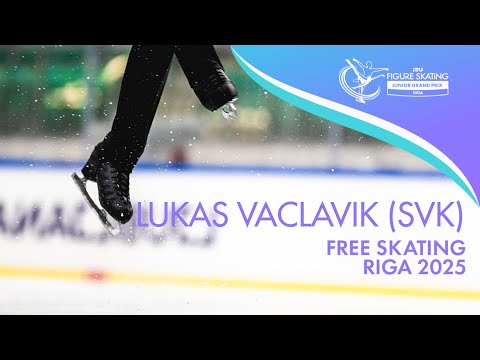 Lukas VACLAVIK (SVK) | Junior Men Free Skating | Riga 2025