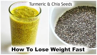 Download lagu How To Lose Weight Fast With Turmeric & Chia Seeds - Golden Milk Chia Pudding - Turmeric Milk mp3
