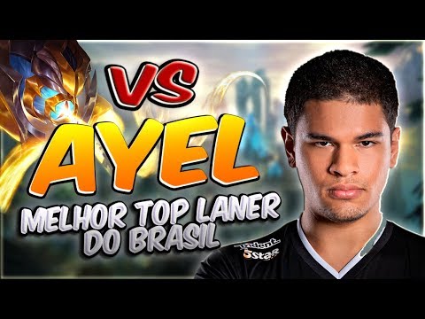 JOGUEI CONTRA O MELHOR TOP LANER DO BRASIL