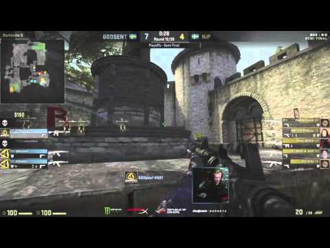 Godsent Lekro Going Ham - Dreamhack Malmo 2016 - CSGO Highlights