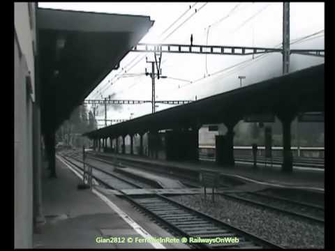 treni in transito a Göschenen - Göschenen: trains transits