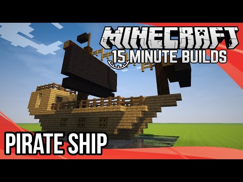 Minecraft 15-Minute Builds: Pirate Ship