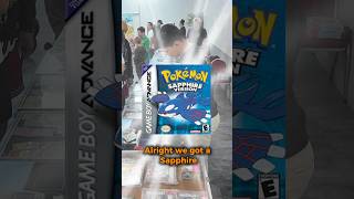 Buying 20+ year old Pokemon Games at a card show #pokemongames #pokemoncards