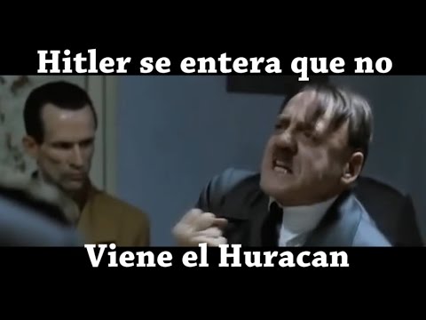 Hitler se enteró que El Huracan no va para Miami