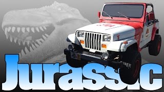 Jurassic Park Jeep Wrangler spotted 2015