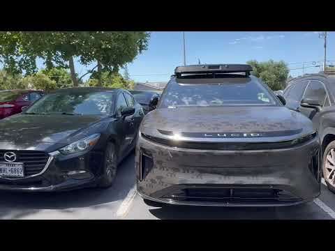 Lucid Nuro Autonomous Vehicle Prototype Spotted