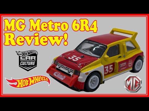 Hot Wheels MG Metro 6R4 Review! (Team Transport)
