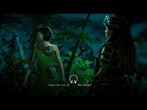 Horizon Forbidden West - Aloy meets an Utaru girl