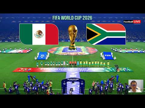 Mexico vs South Africa - FIFA World Cup 2026 Group Stage | Full Match All Goals | Simulation PES