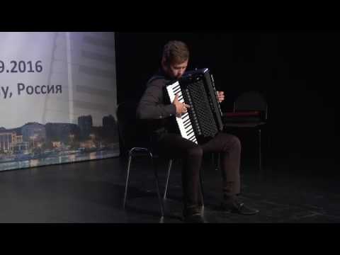Кубок Мира по аккордеону и баяну 2016год  Nazariy Levitskiy J S  Bach The Well T