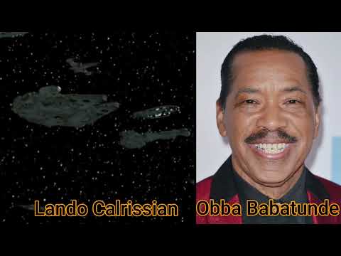 Character and Voice Actor/ Star Wars Rogue Squadron II Rogue Leader Lando Calrissian/ Obba Babatunde
