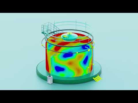 3D Laser Scanning | Storage Tank Verticality