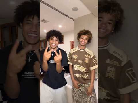 finally linked with my lil brother ​⁠@c4pr1i #shorts #skyyjade