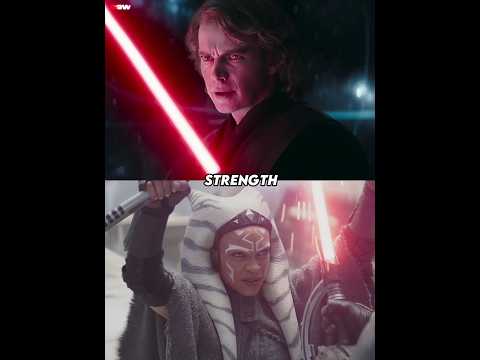 Knightfall Vader VS Ahsoka Tano #starwars #1v1 #vs #ahsokaseries #ahsoka