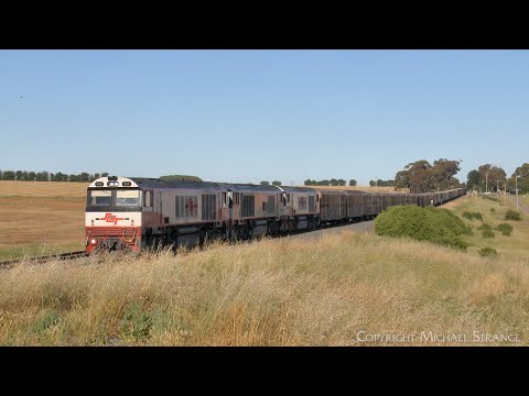 SCT 3PM9 Mixed Freight Train With CSR Class Locomotives (10/12/2022) - PoathTV Australian Railways