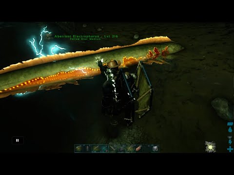 ARK: Survival Evolved Day 361 on Valguero Taming the Electrophorus.