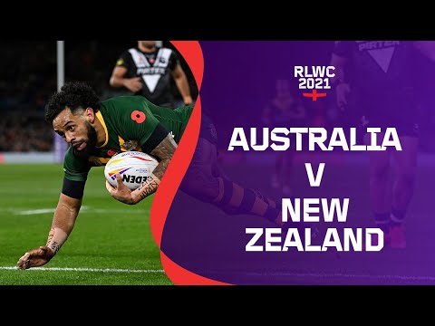Australia and New Zealand battle for a place in the RLWC2021 final | Cazoo Match Highlights
