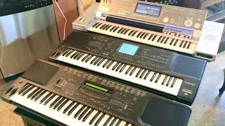 Video thumbnail for Kris Nicholson shows his 3 Technics Arranger Workstations KN-1200 KN-2000 KN-7000 by KMNKeyboardVault