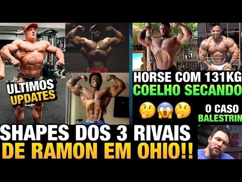 3 RIVAIS DE RAMON: URS, BREON E RUFF ULTIMAS ATUALIZAÇÕES - HORSE COM 131KG - MUZY FALA DO BALESTRIN