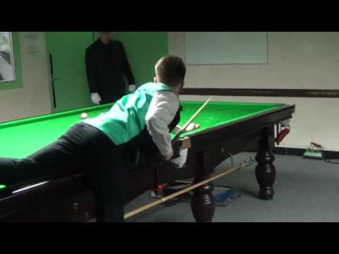 U18 French Championship - 82 break in 4 mins by Brian Ochoiski