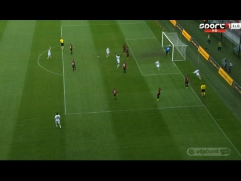 Vadnai Dániel gólja a DVSC TEVA - Budapest Honvéd mérkőzésen