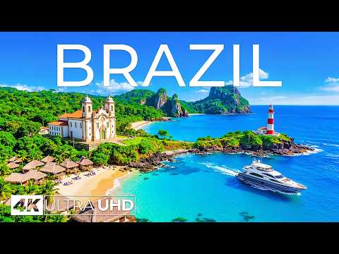 Brazil 4K Drone Footage | Rio de Janeiro & Unreal Paradise Beaches