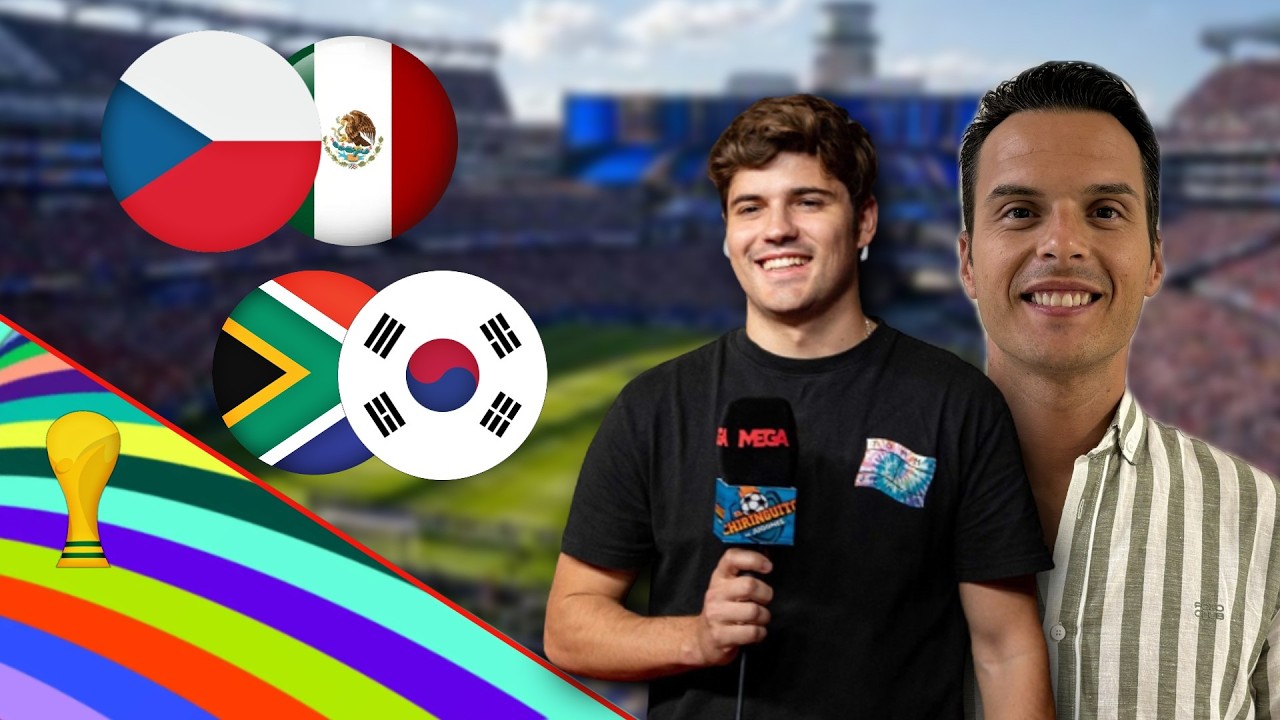 ⚽ REPÚBLICA CHECA - MÉXICO | SUDÁFRICA - COREA DEL SUR | MUNDIAL 2026 | CHIRINGUITO LIVE