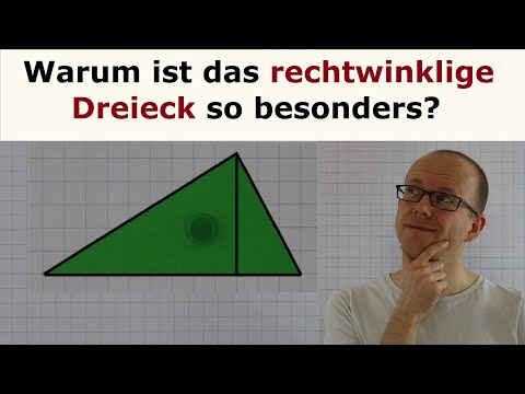 Das Besondere am rechtwinkligen Dreieck (ähnliche Dreiecke?!)