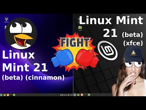 Linux Mint 21 (Cinnamon) vs Linux Mint 21 (xfce)