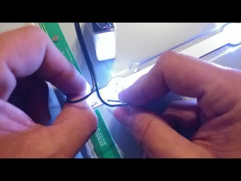 how to test LED strips without tester Using a battery. backlight tester DIY