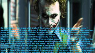 VOR: I'M AN AGENT OF CHAOS(THE DARK KNIGHT)