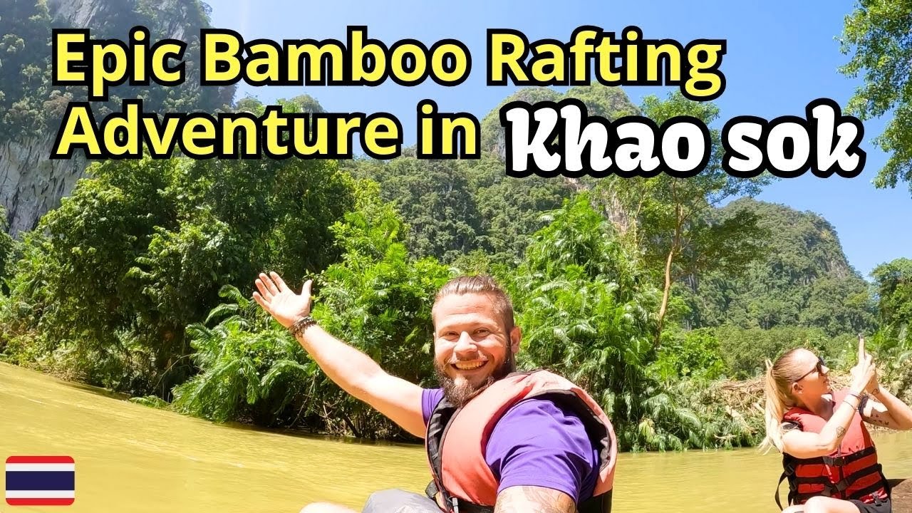 A traveler delves into the wonders of Khao Sok, punctuating the adventure with a visit to the enchanting Monkey Temple.