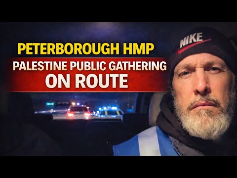 On Route To HMP Peterborough | Public Gathering Build-Up 👀🇬🇧