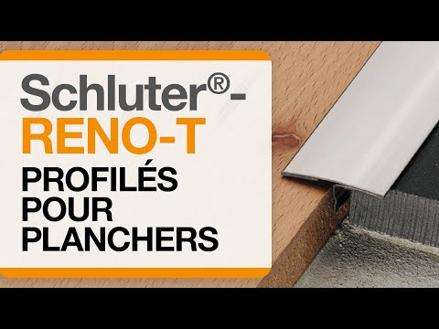 Comment installer le profilé de plancher : Schluter®-RENO-T