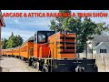 Arcade Attica Railroad And Train Show Plus Little Red Caboose